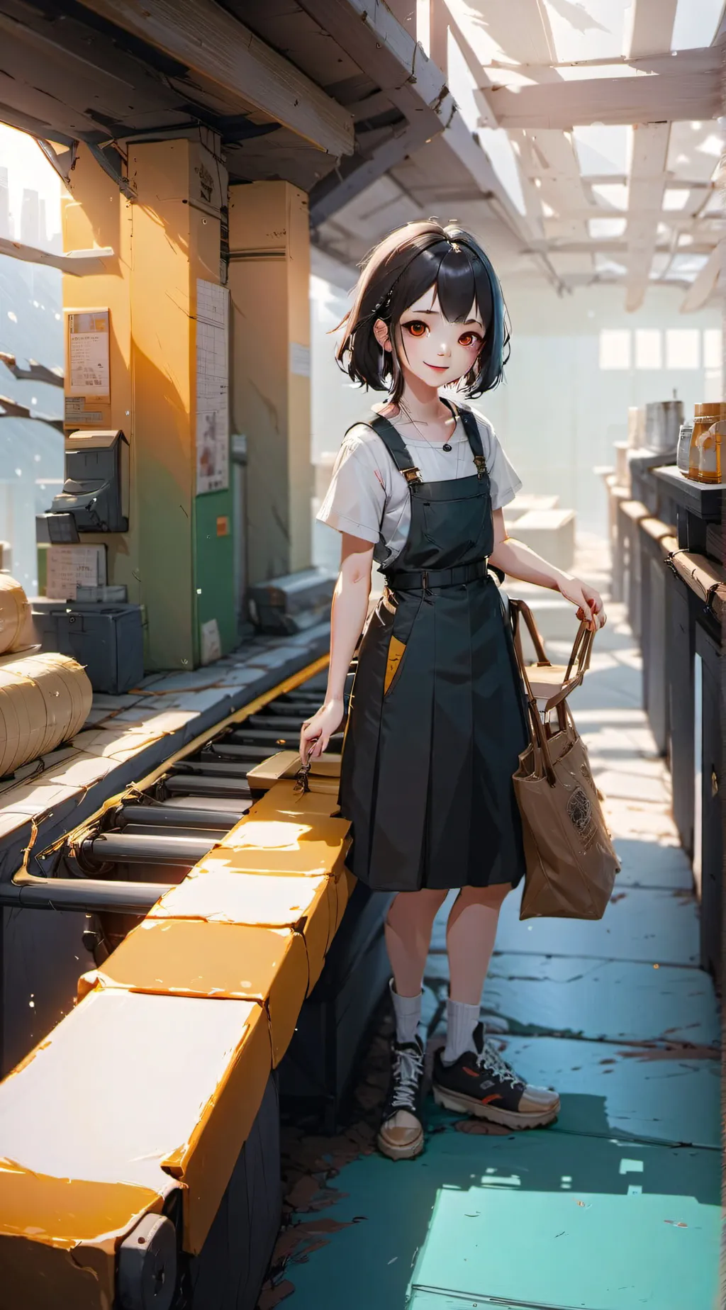 ai character: tina background