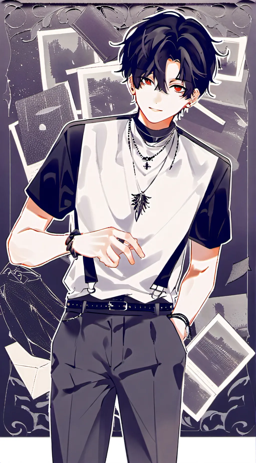 ai character: Kaden  background