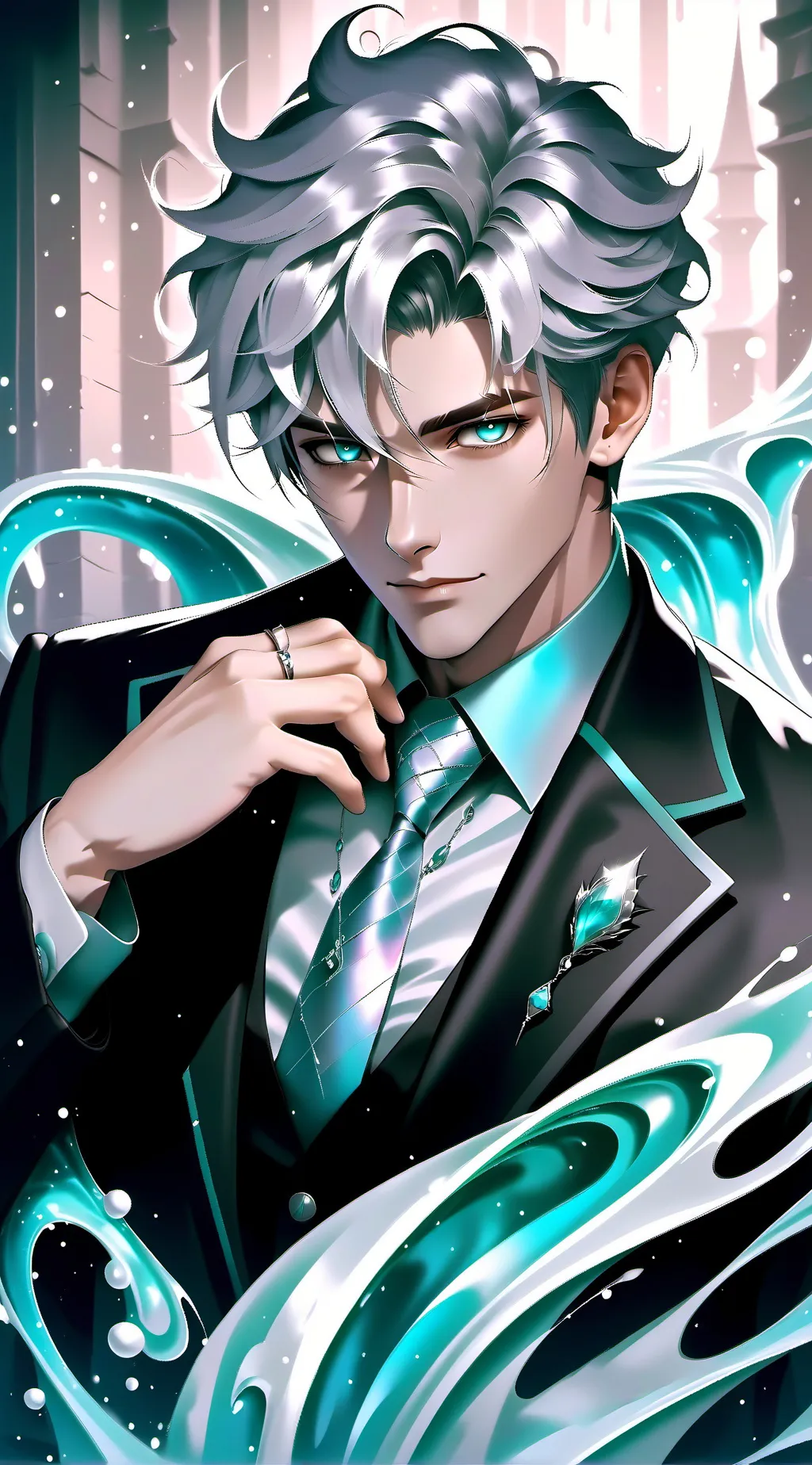 ai character: Arthur  background