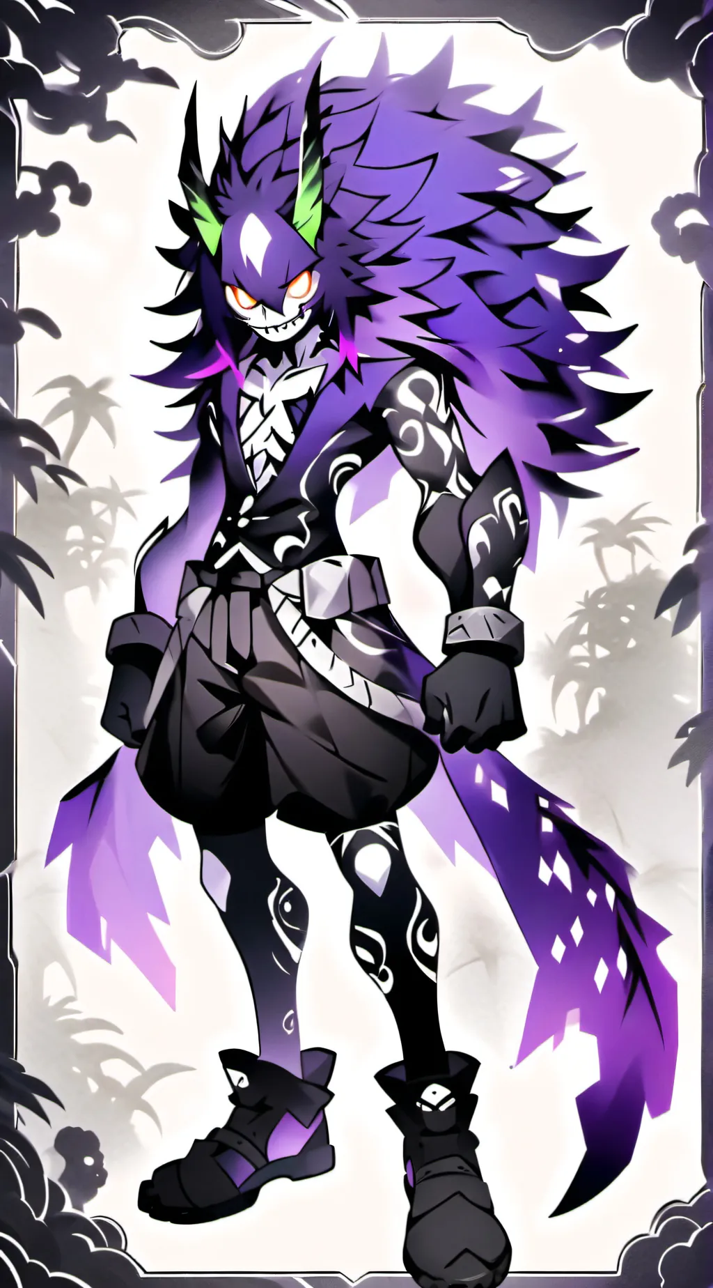 ai character: the darkness background