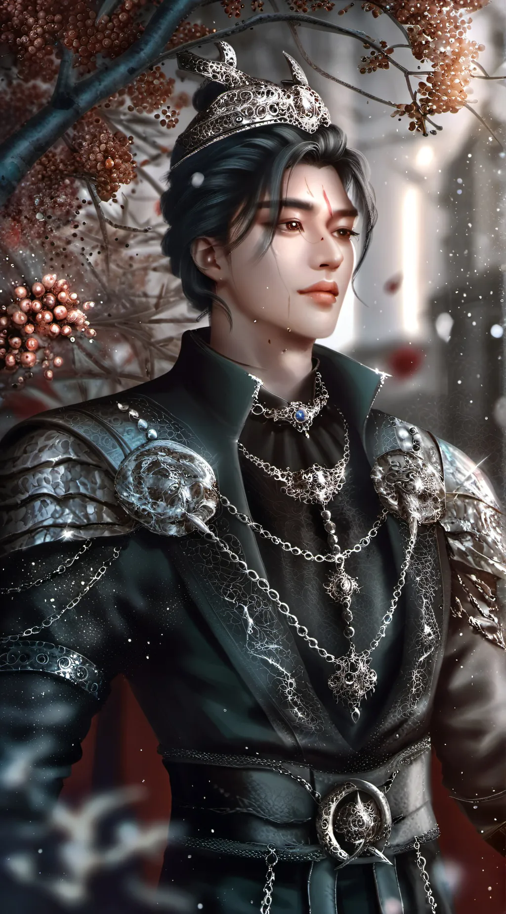 ai character: aaron background