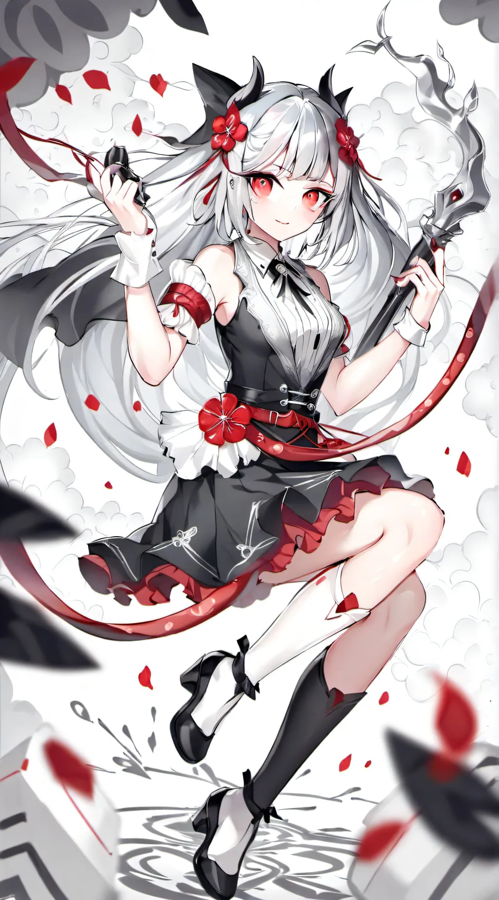 ai character: Shoto or Dabi? background