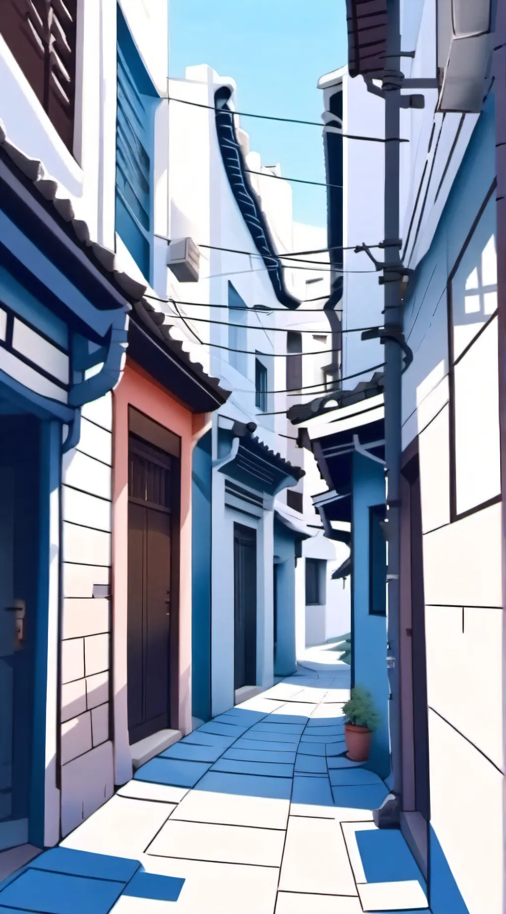 ai character: alley way rp background