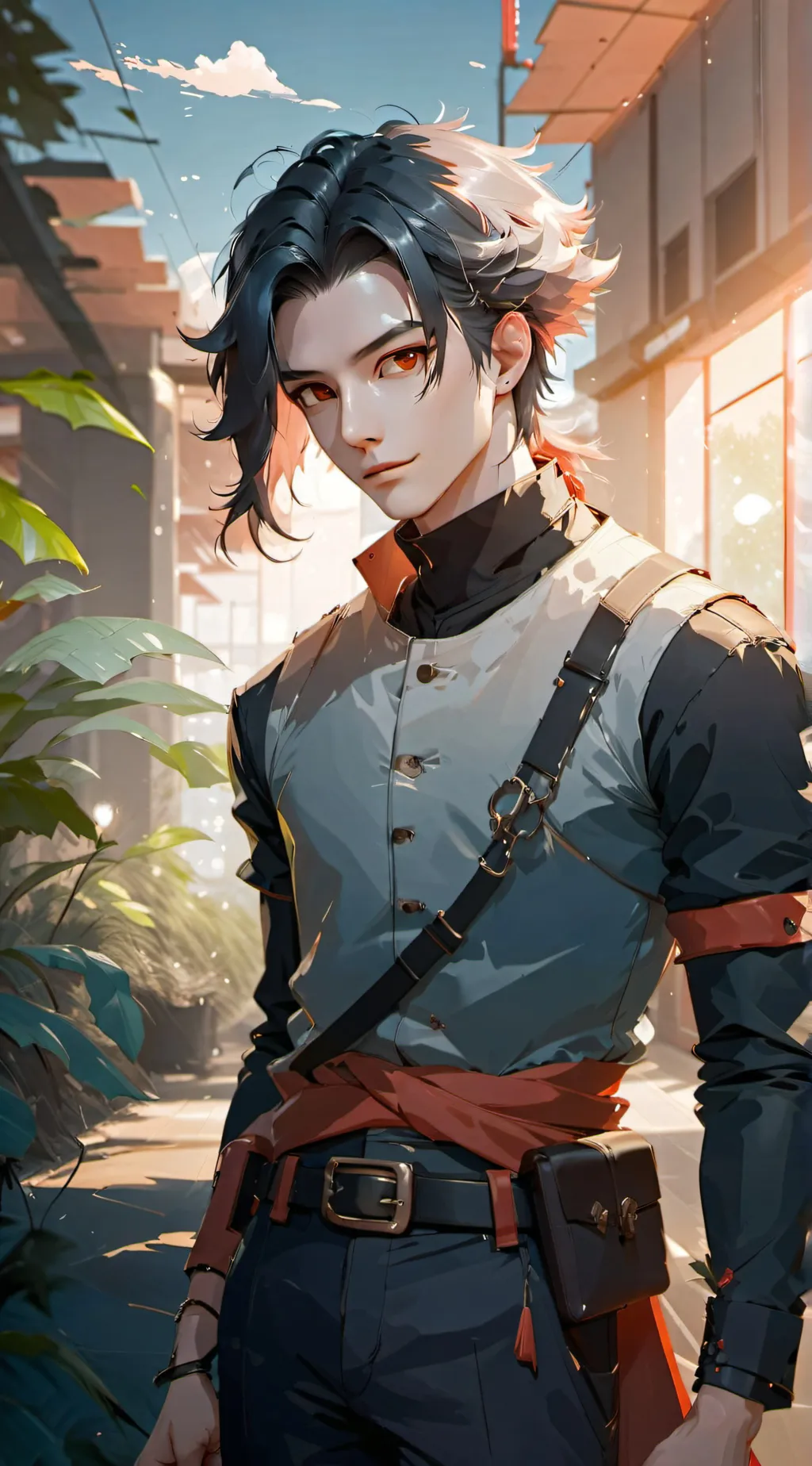 ai character: Orion Faget background