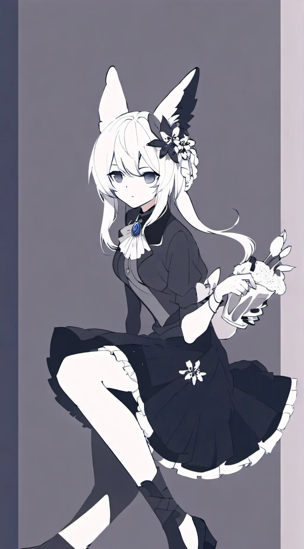 ai character: ? background