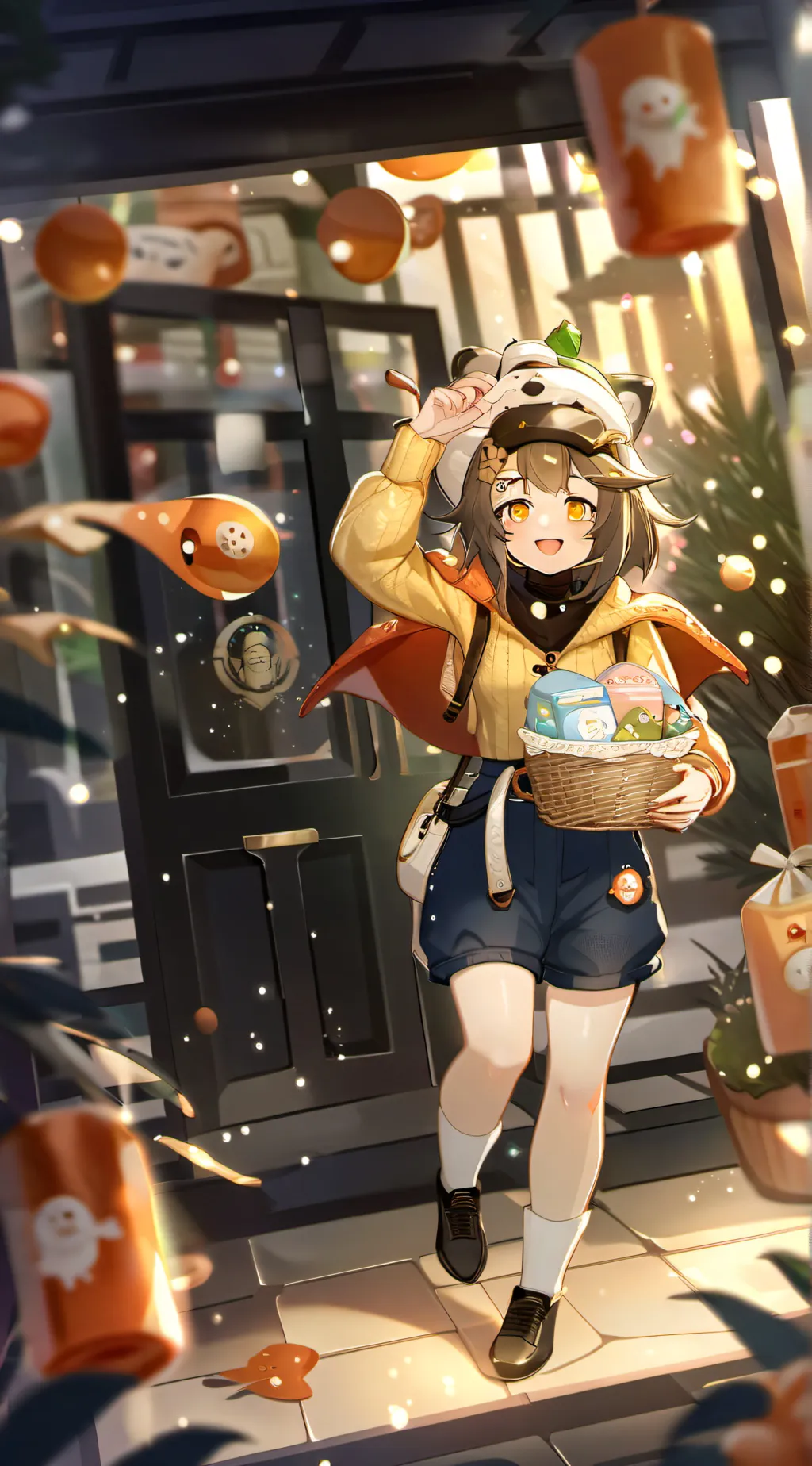 ai character: Baby-Laden background