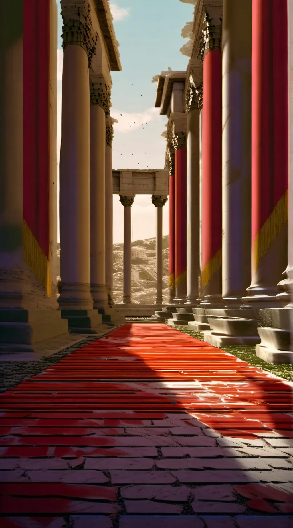 ai character: Roman Empire  background