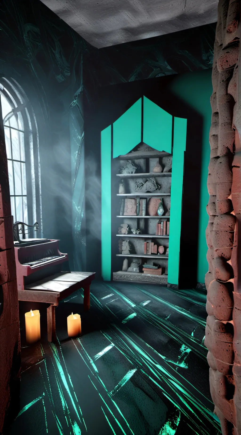 ai character: Prison  background