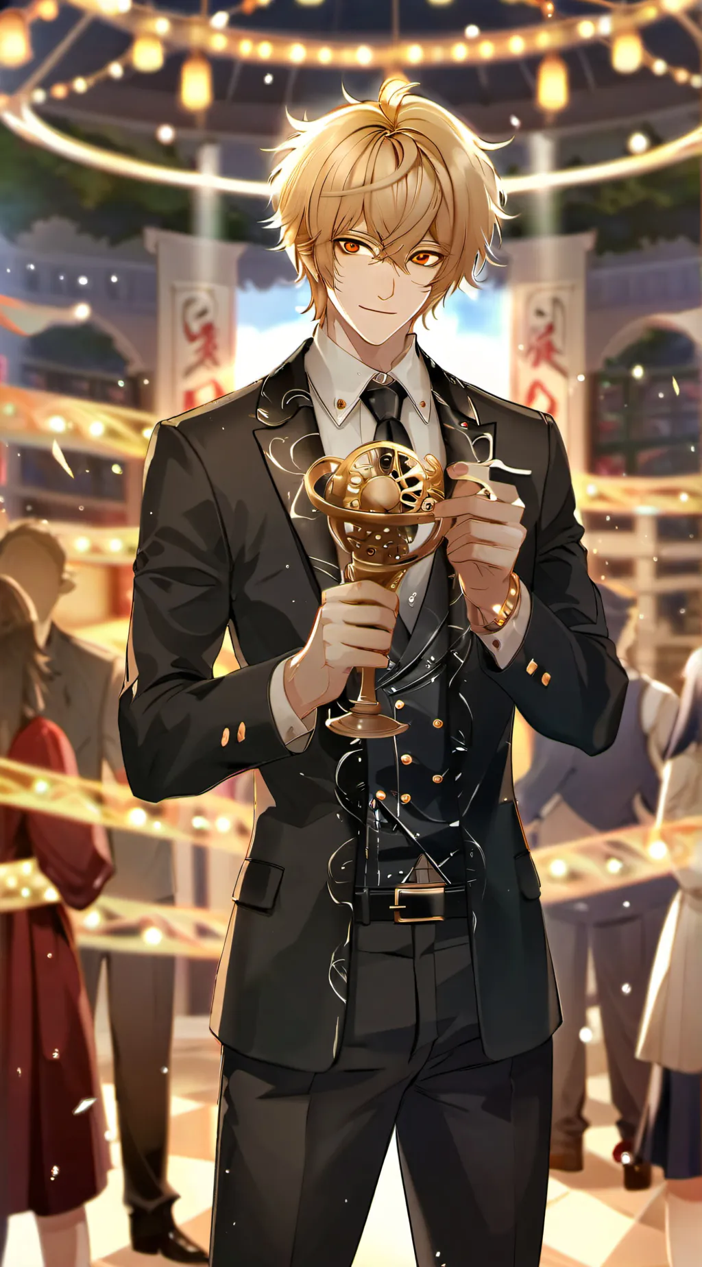 ai character: Andrew background