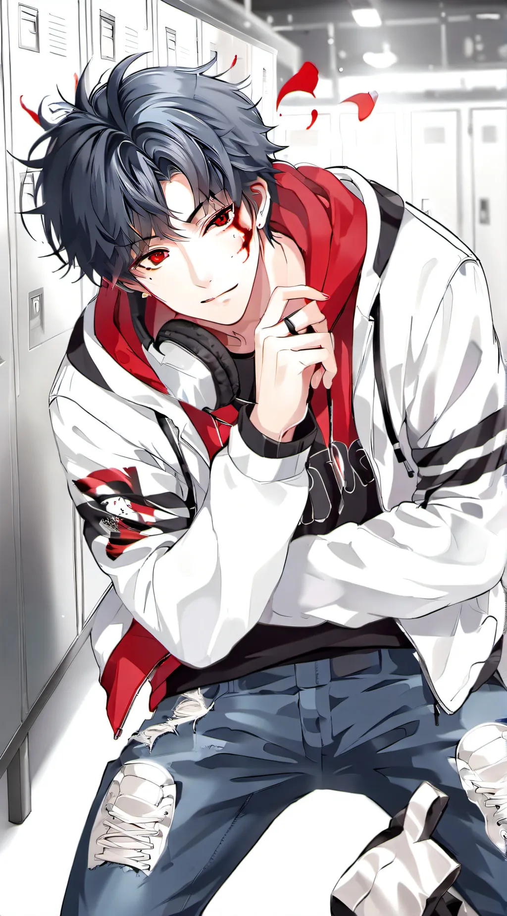 ai character: Mark background