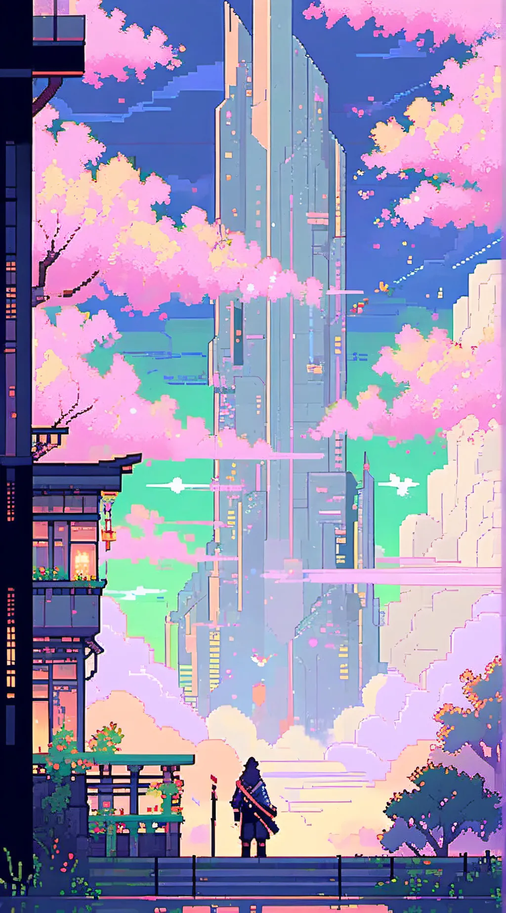 ai character: achend GD background