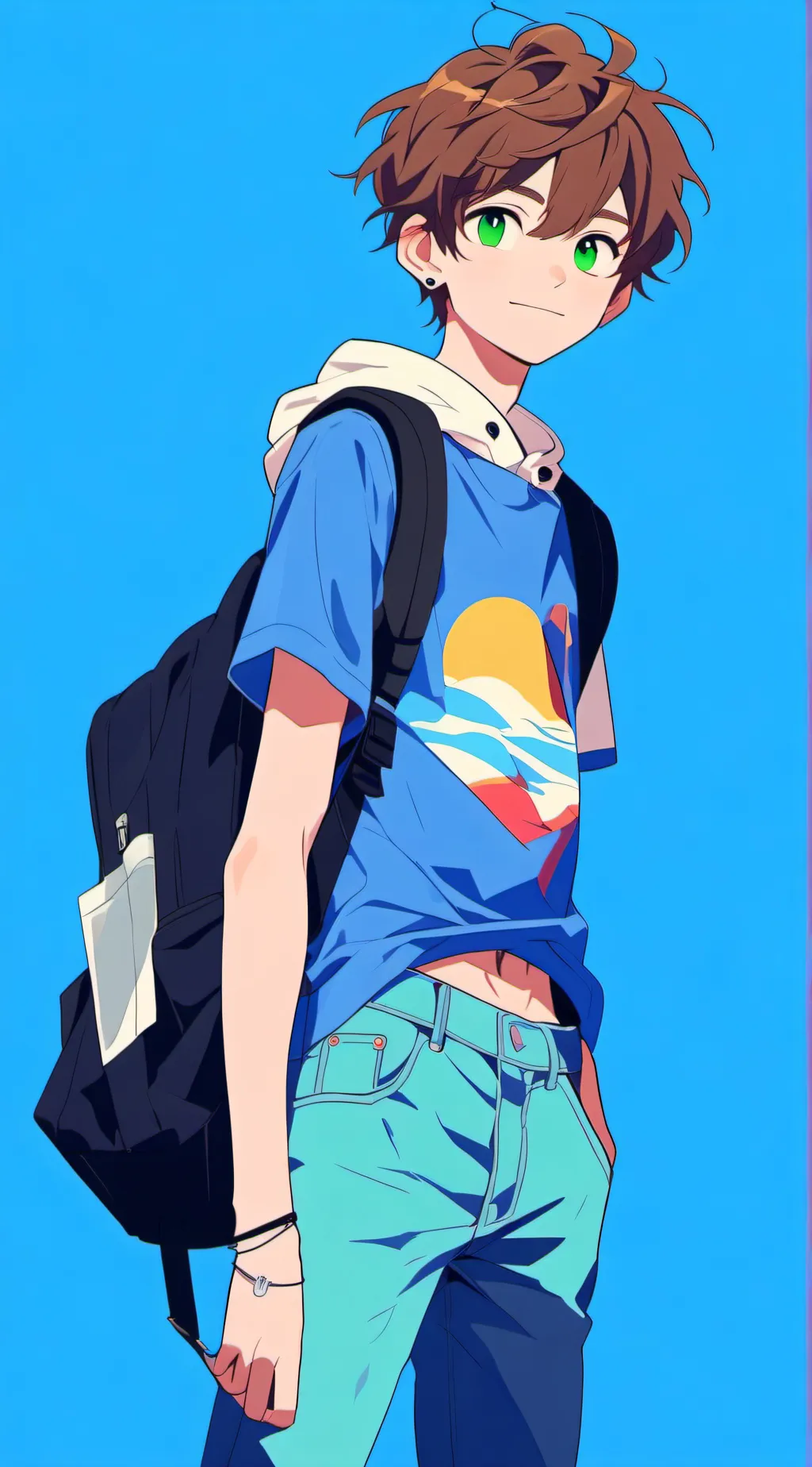 ai character: Maxi  background