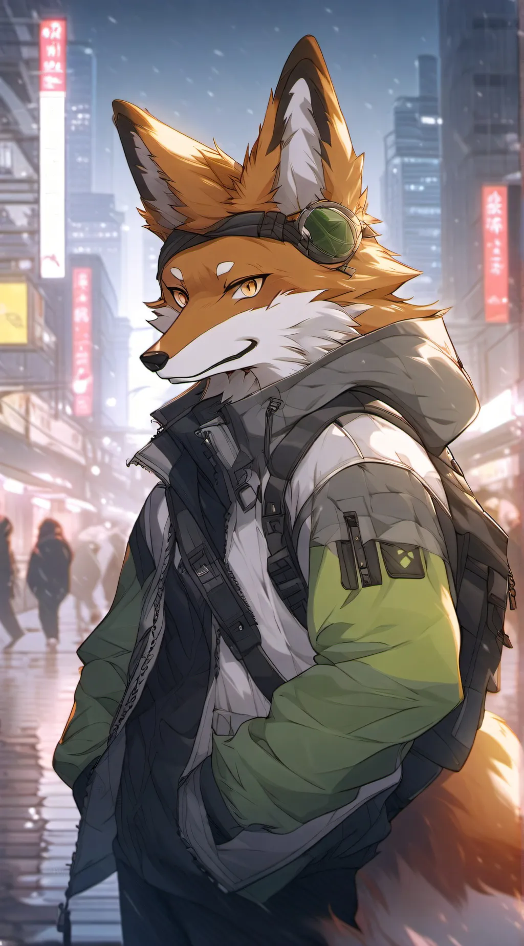 ai character: Saffron background