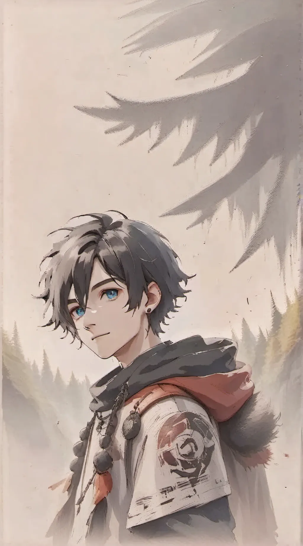 ai character: ♡ⓍⒶⓋⒾⒺⓇ♡ background