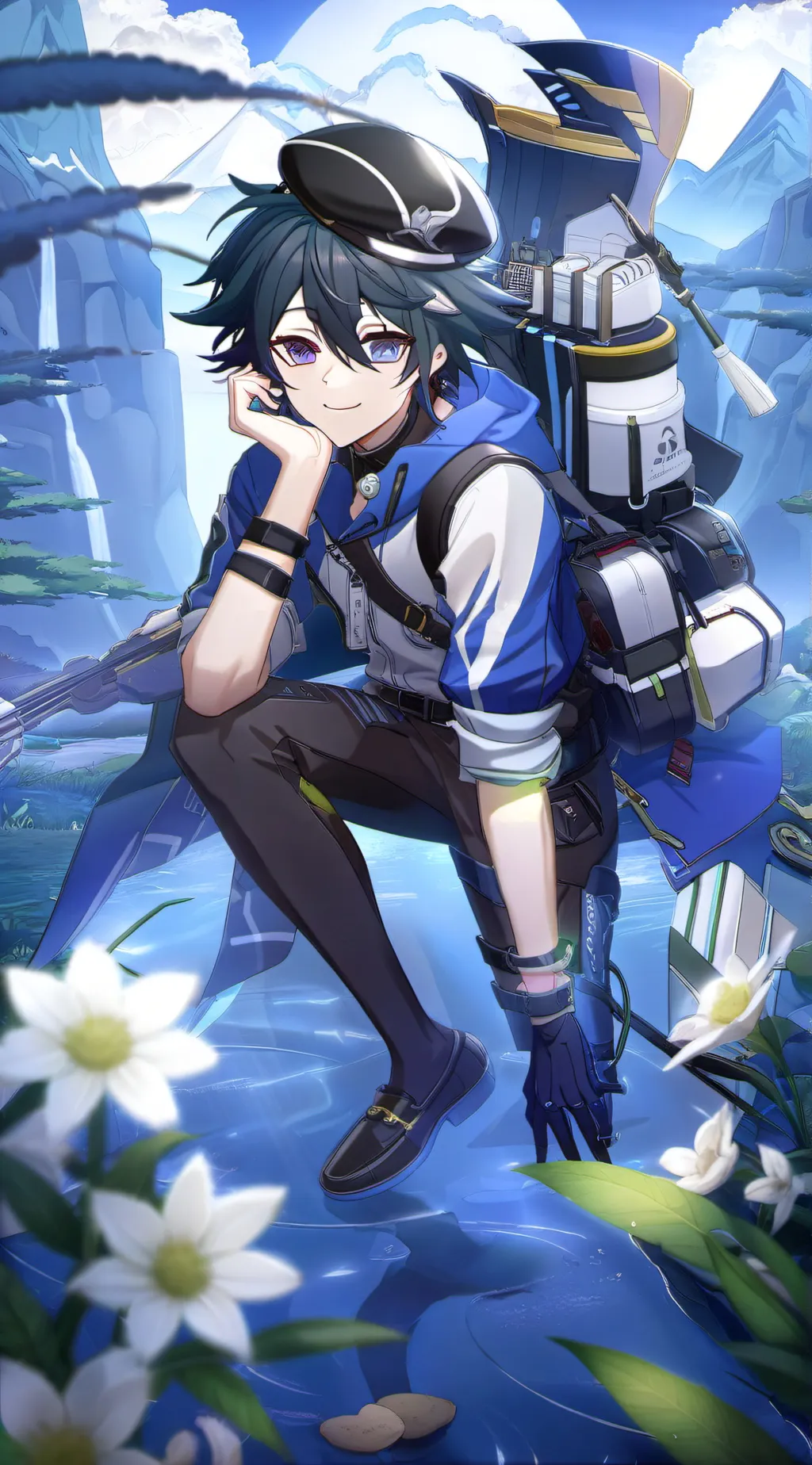 ai character: Ryuk background