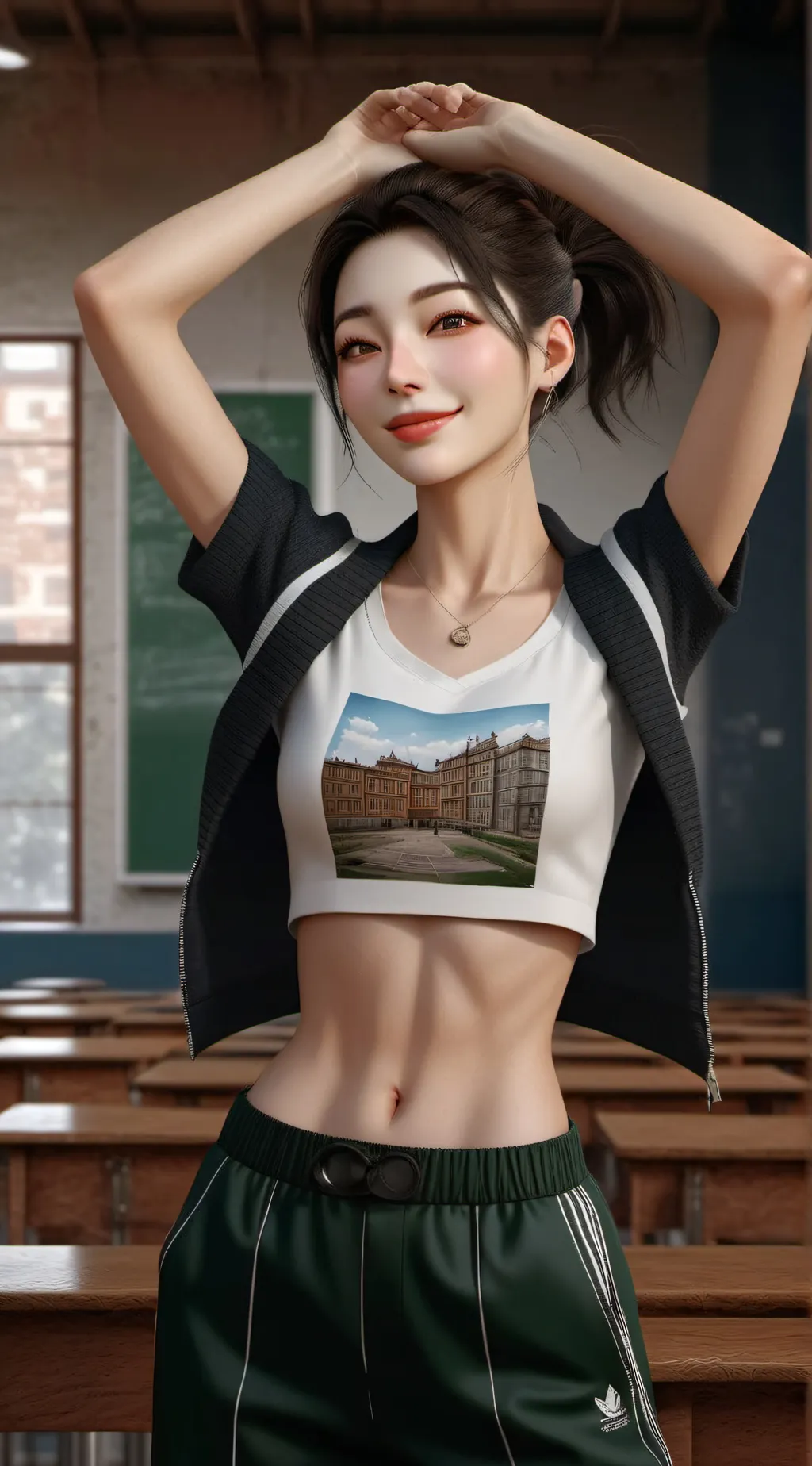 ai character: Mia background