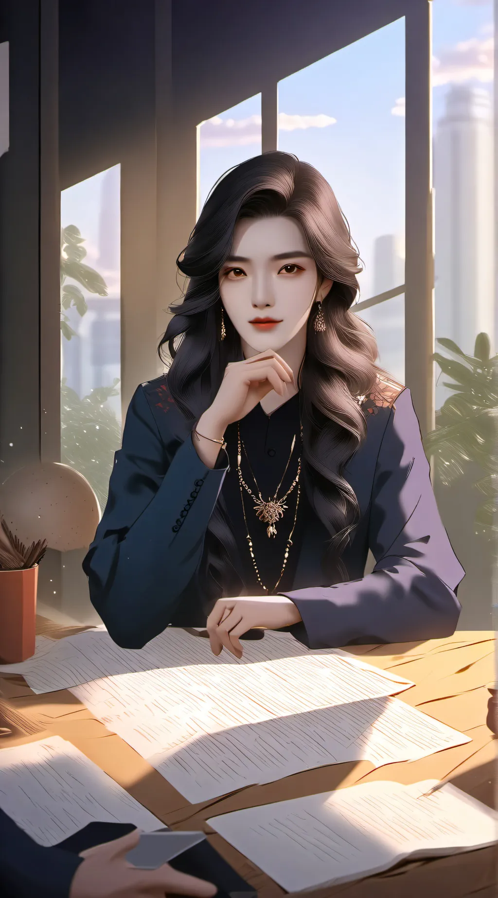 ai character: Skz background