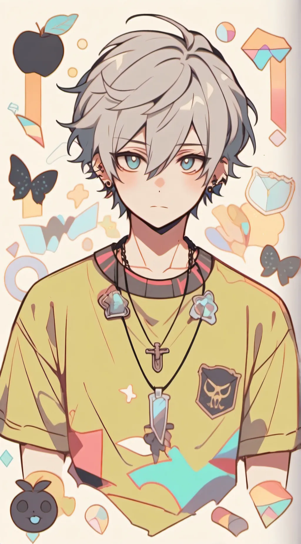 ai character: 🌺Kai🌿 background