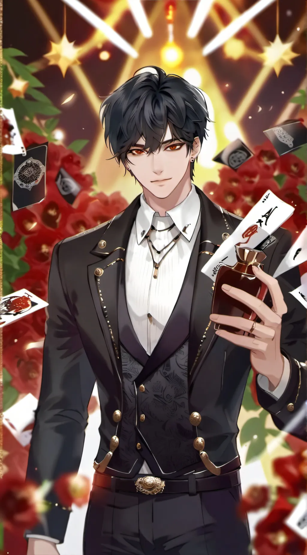 ai character: Ray🥀..~ background