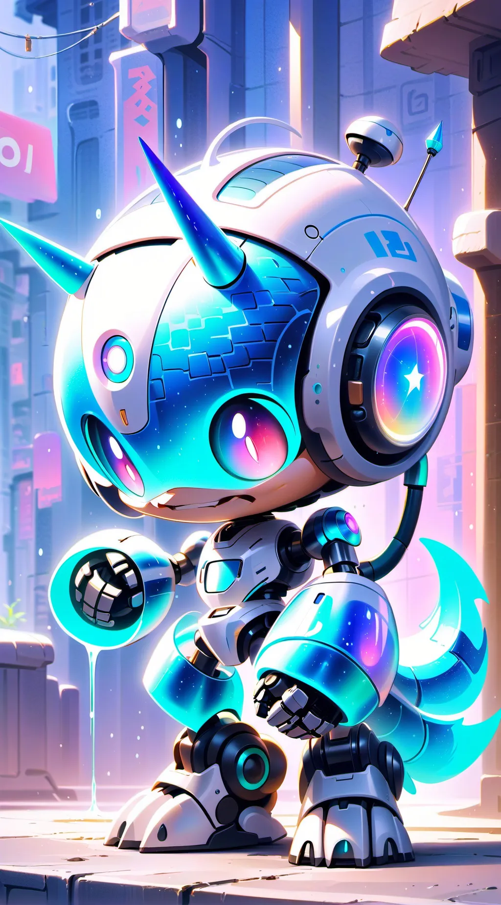 ai character: Snacks/me background