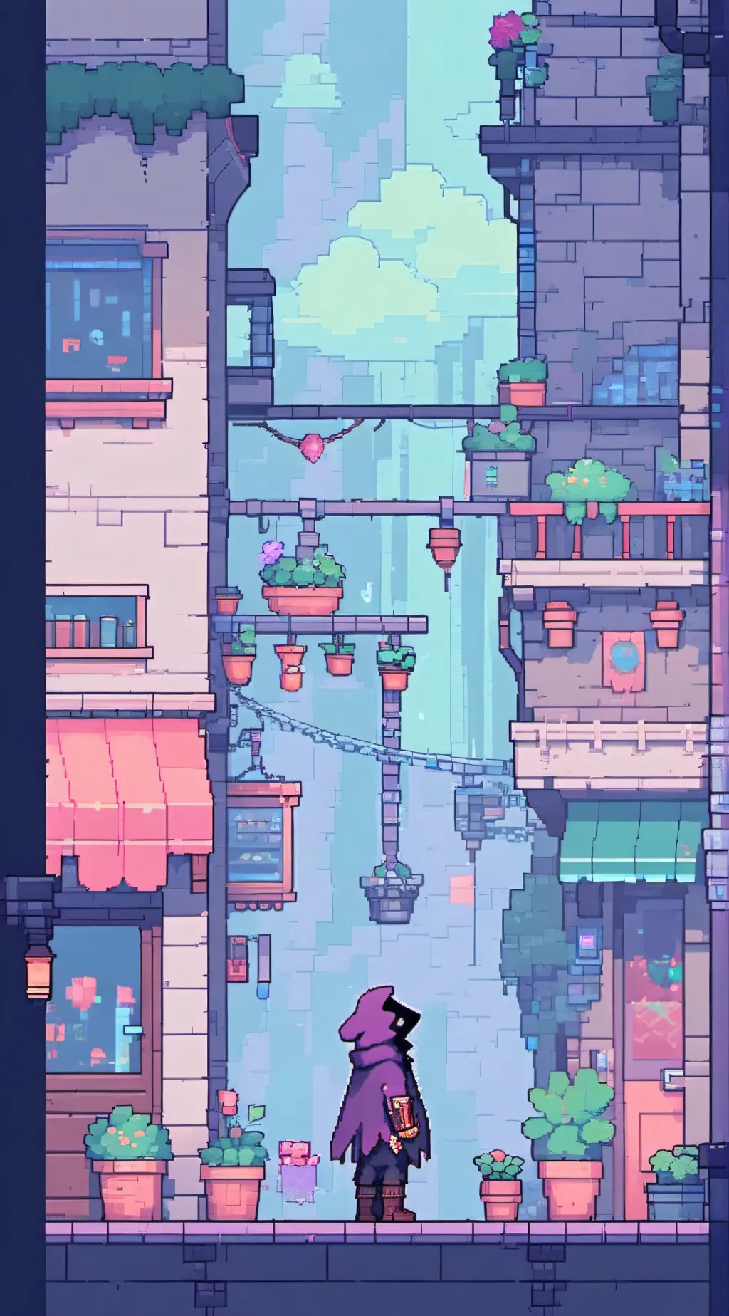 ai character: Deltarune background