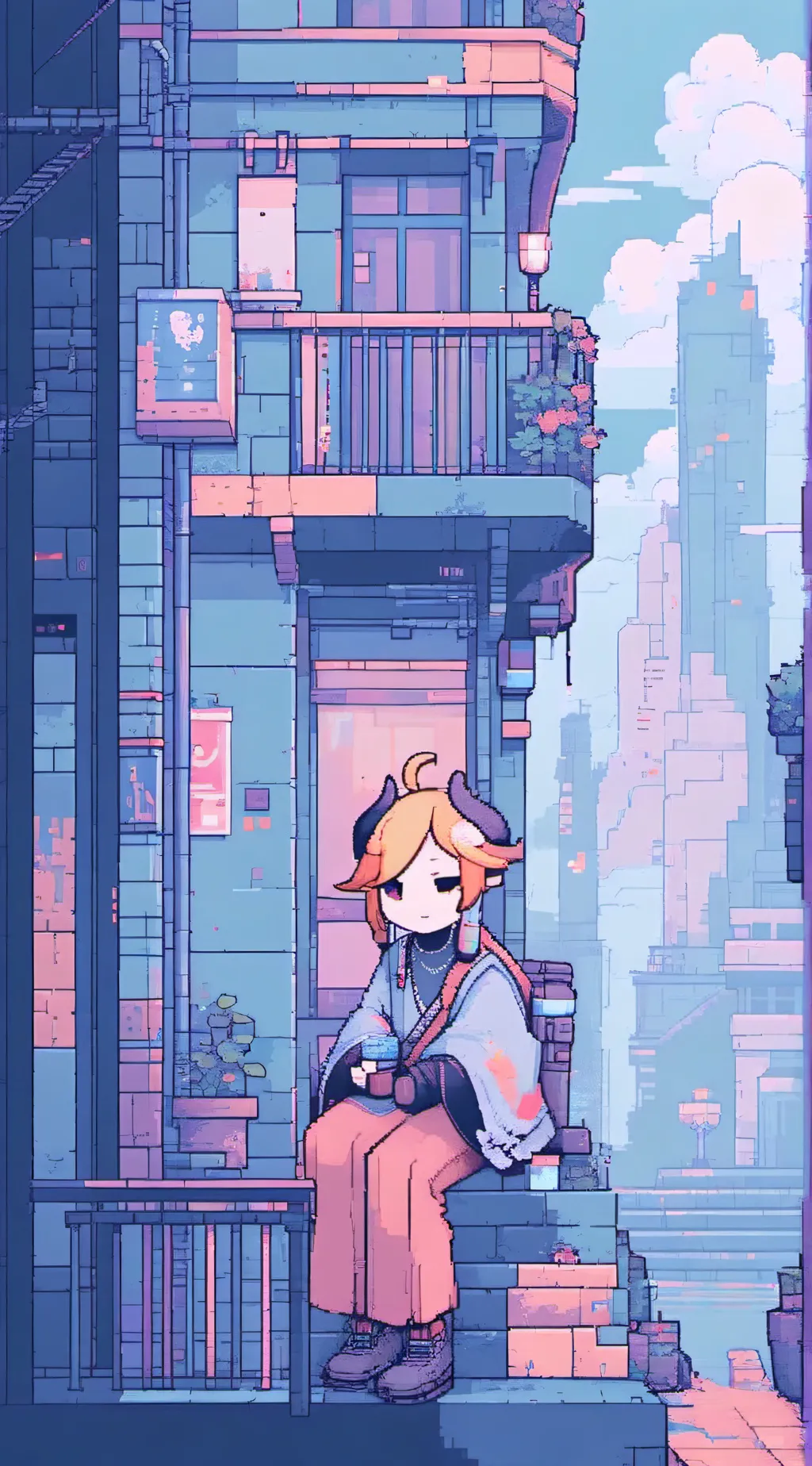 ai character: dandy world(dw) background