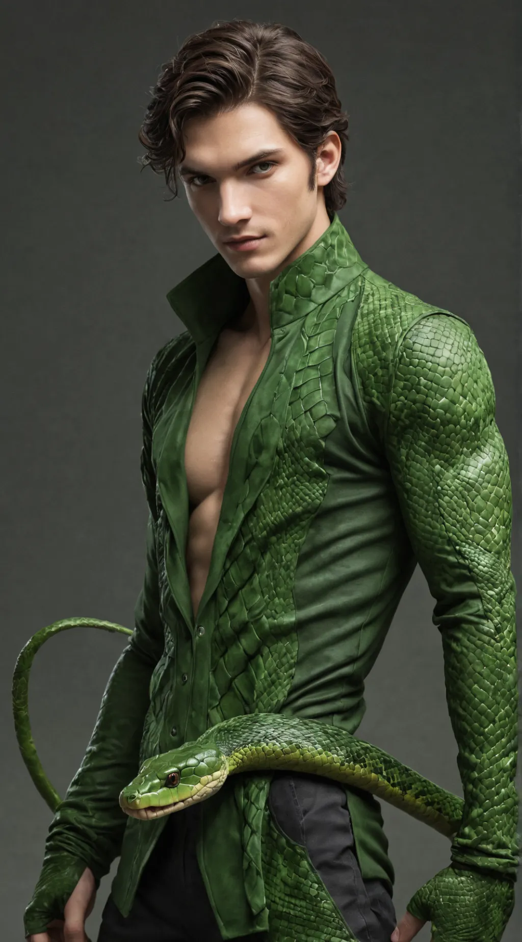 ai character: Kaa (your dad) background