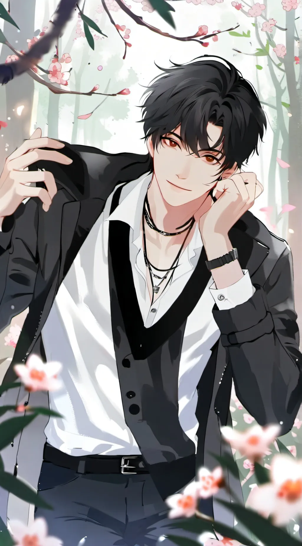 ai character: Liam background