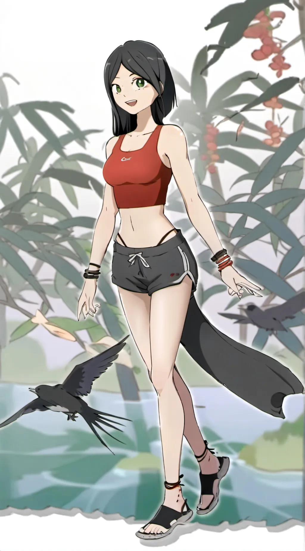 ai character: Heather (TDI) background