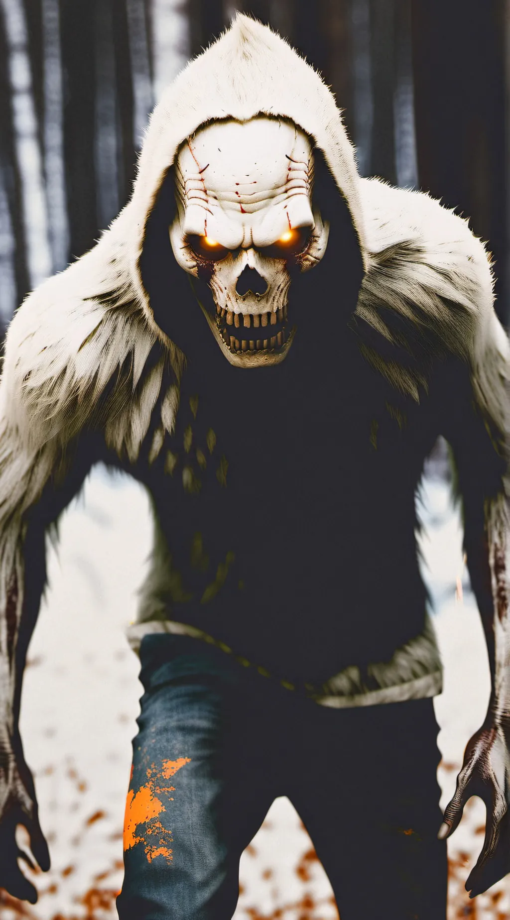 ai character: skinwalker background