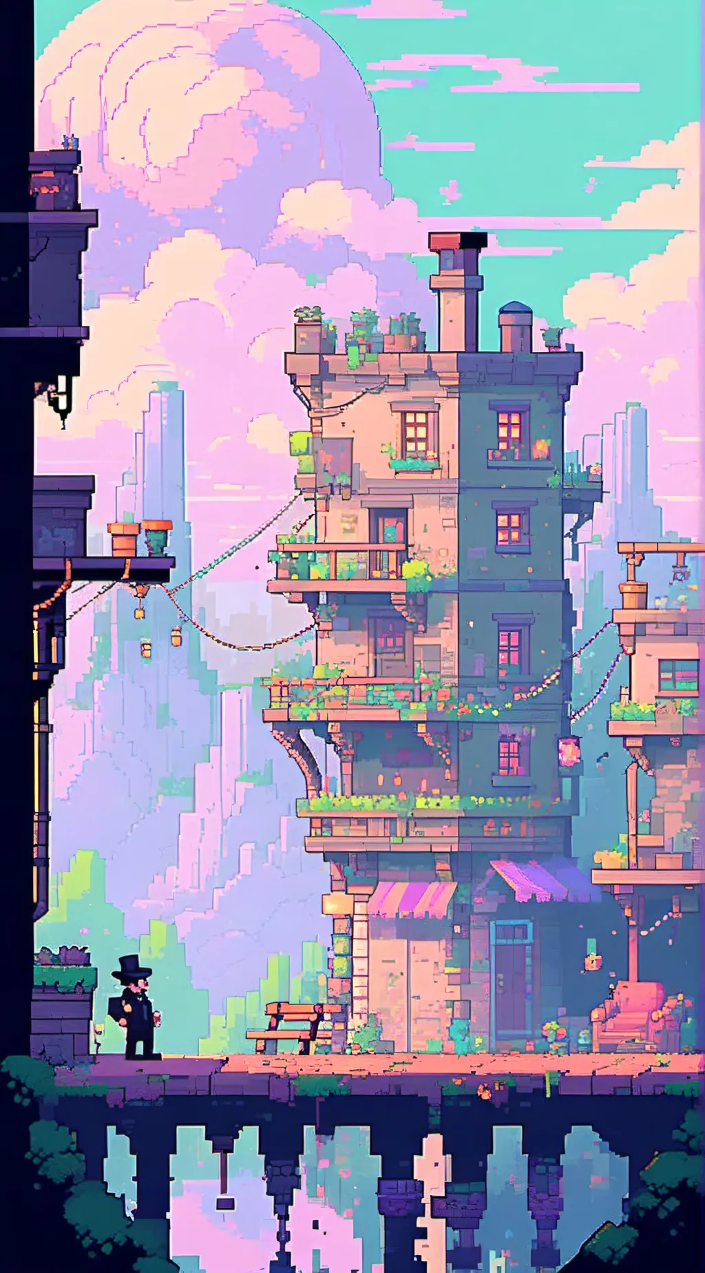 ai character: REALM OF GOOF background