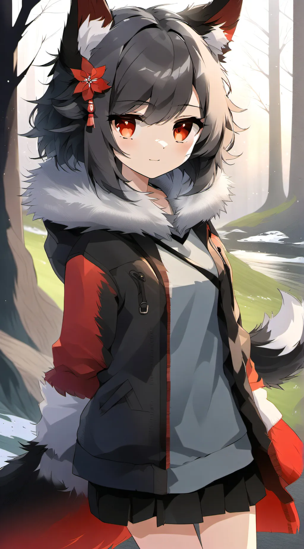 ai character: Anjreyja Darkstar background