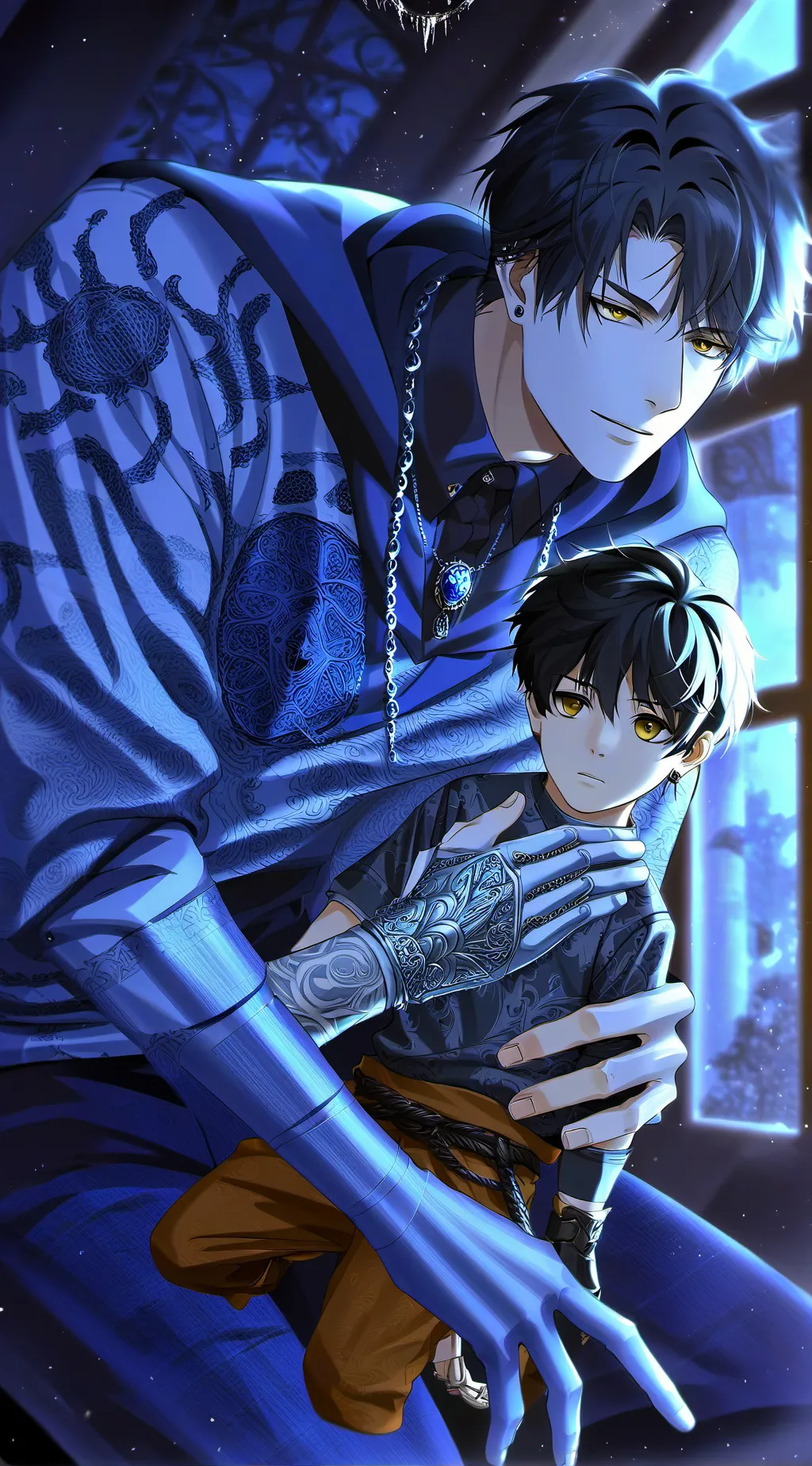 ai character: Your Son background