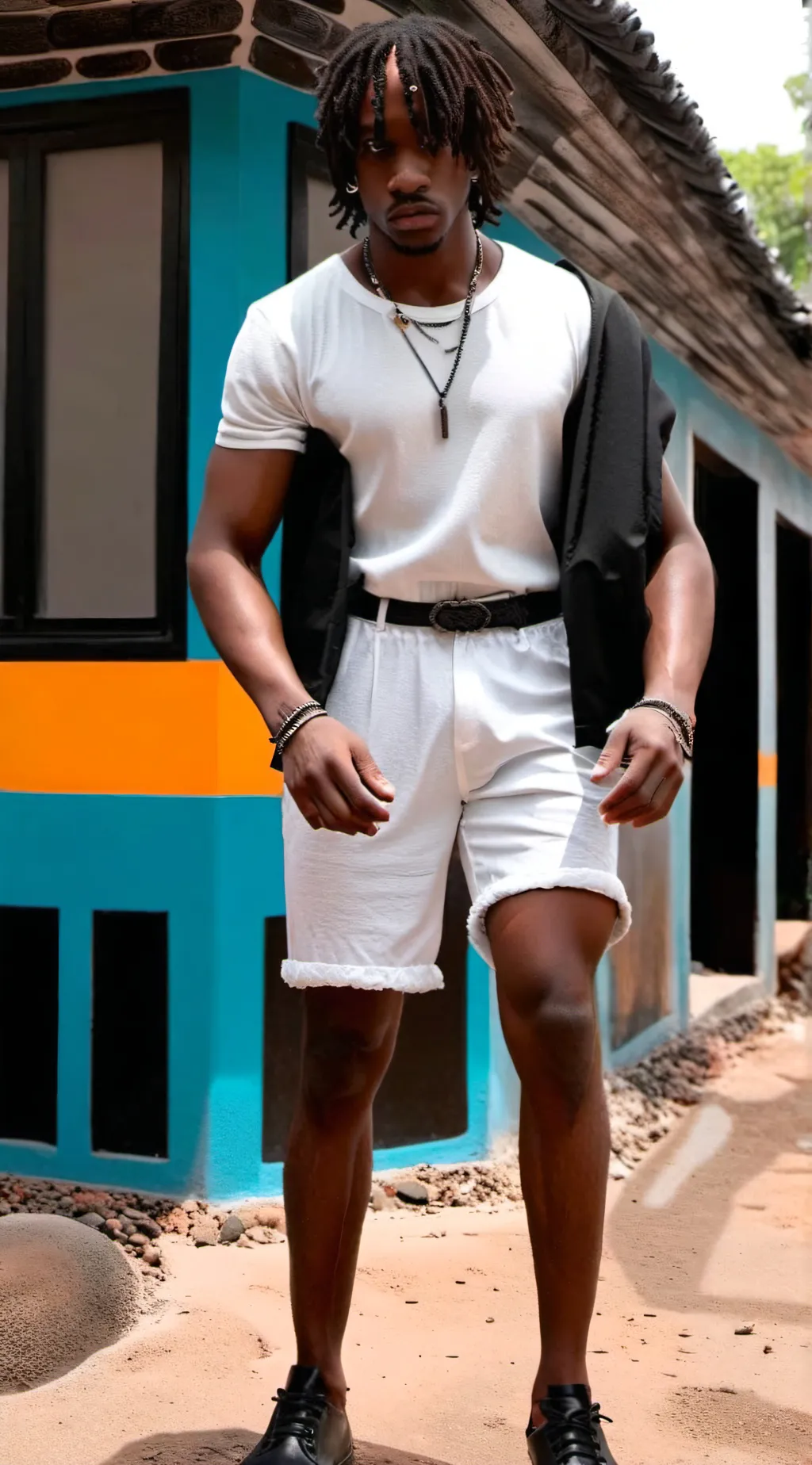 ai character: Derek😘😘😘 background