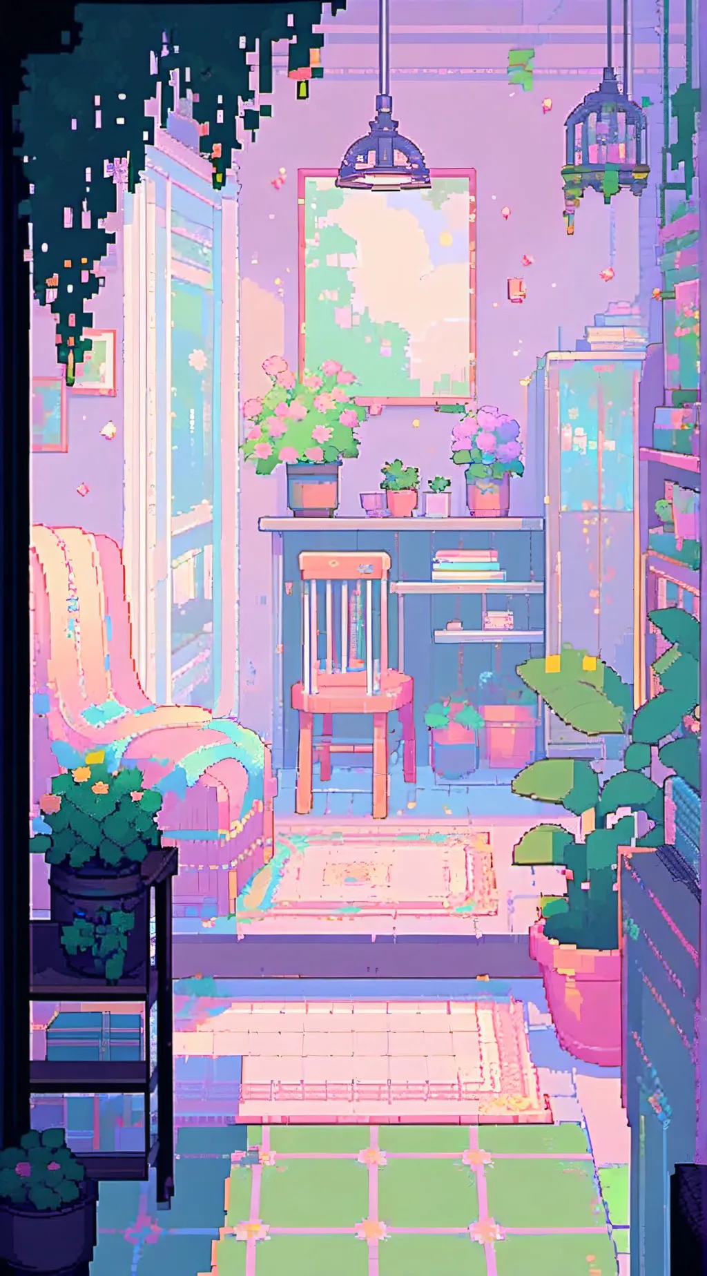 ai character: something background