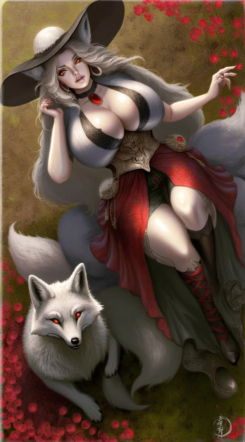 ai character: Aria background