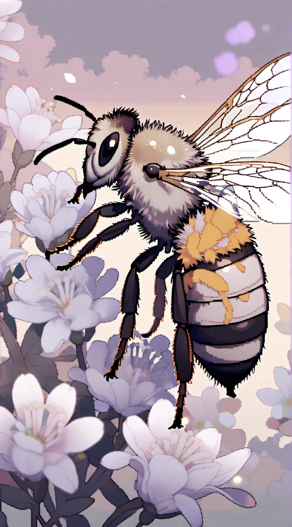 ai character: Bee background