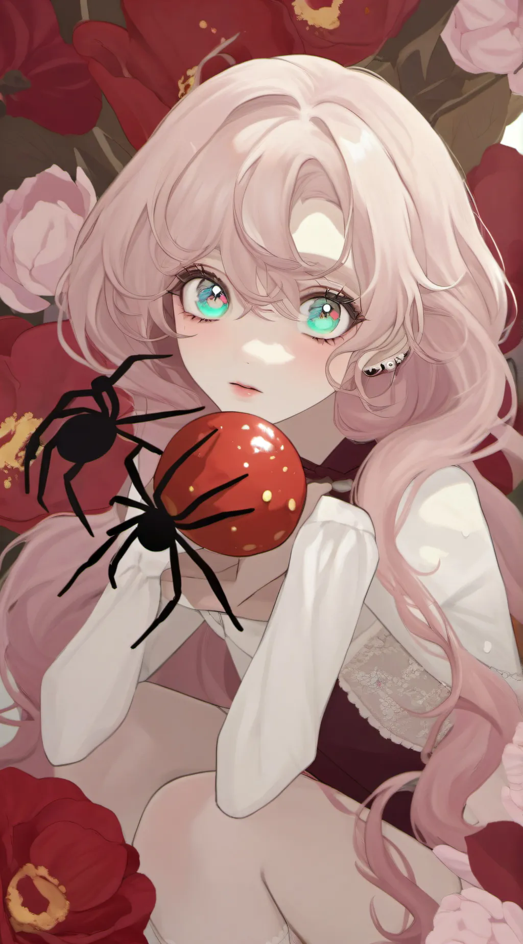 ai character: you as a spider  background