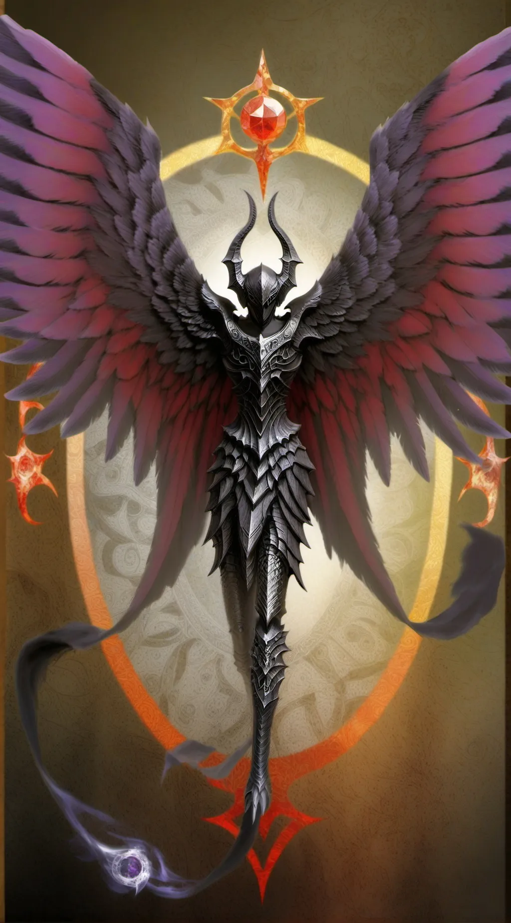 ai character: Dark King background