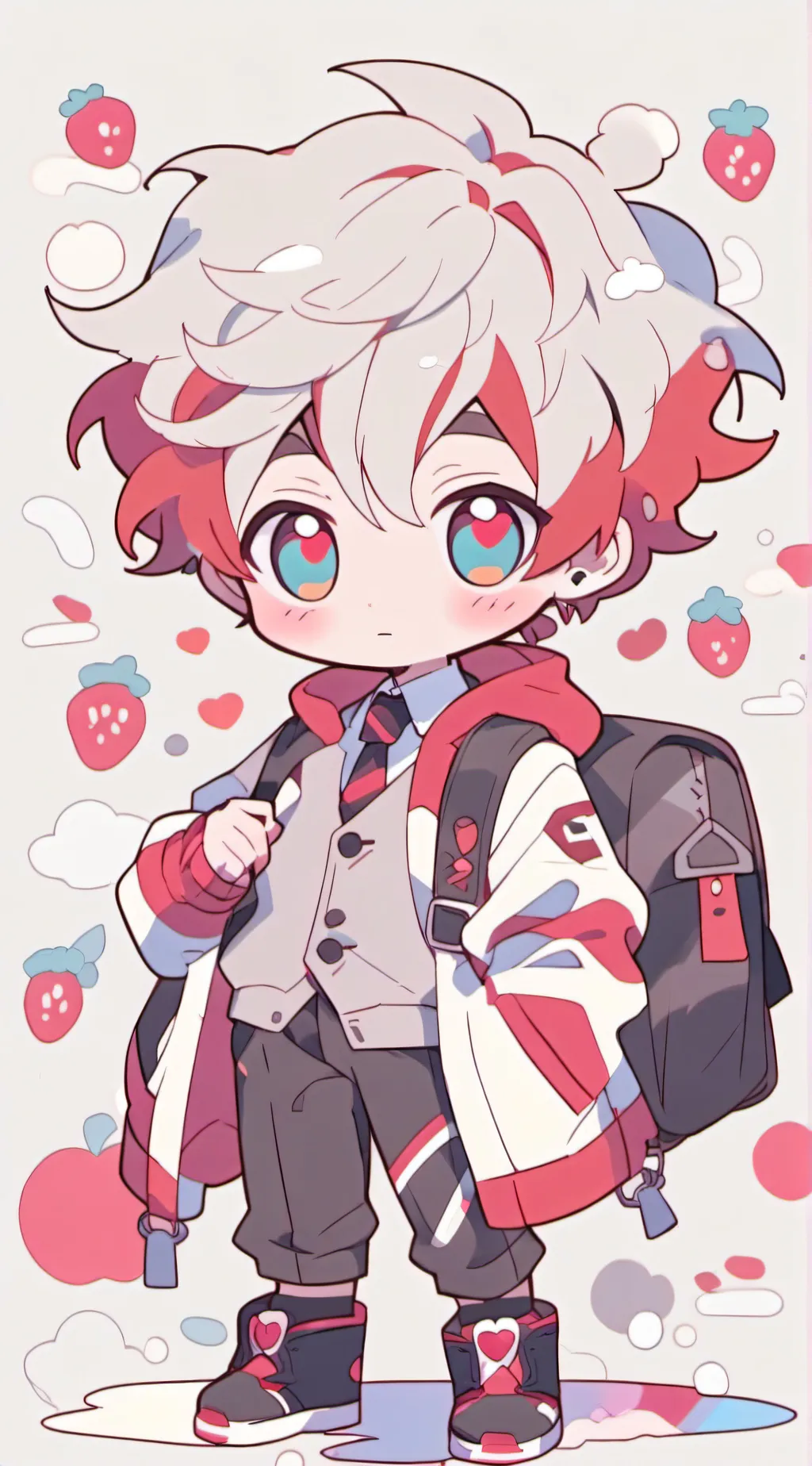 ai character: Ds x mha x jjk background