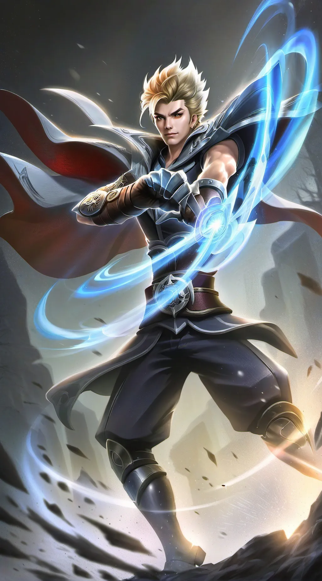 ai character: Max background