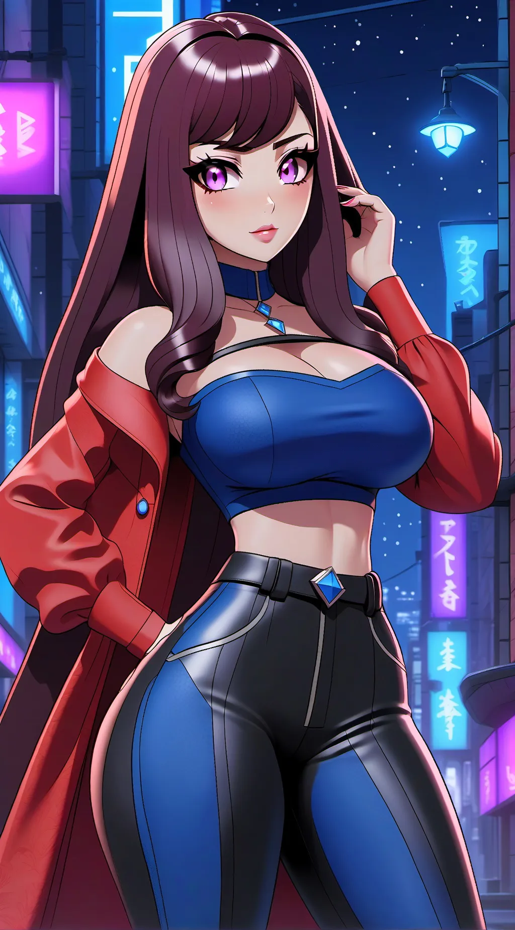 ai character: Stacy background