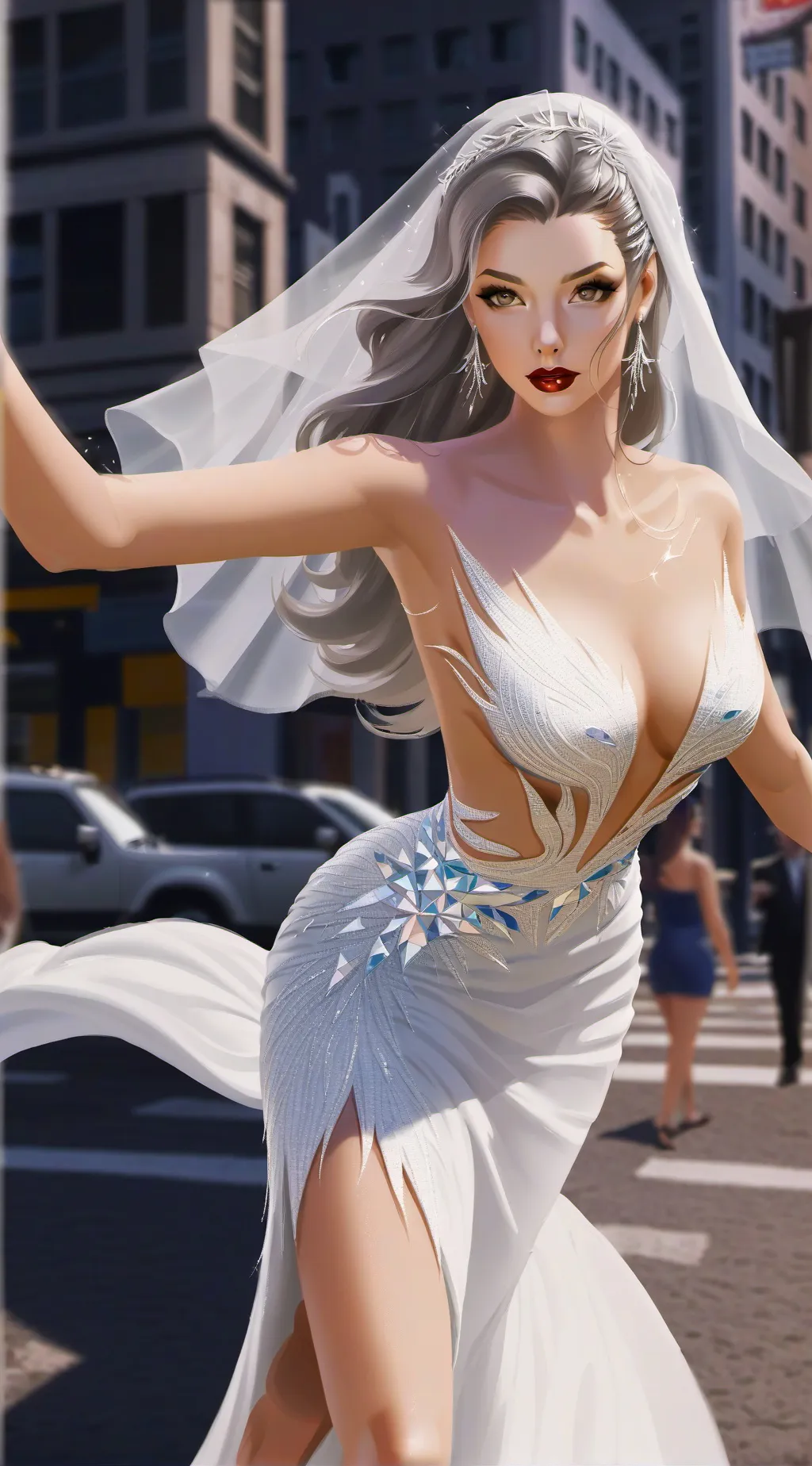 ai character: Runaway Bride background