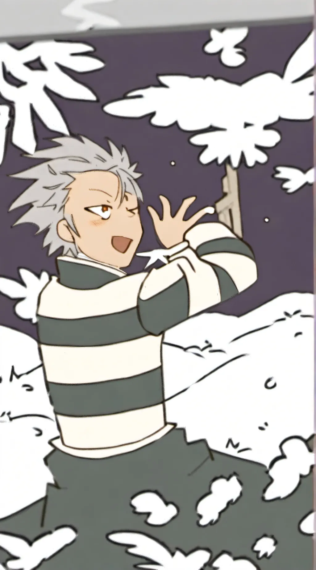 ai character: Kid Sanemi  background