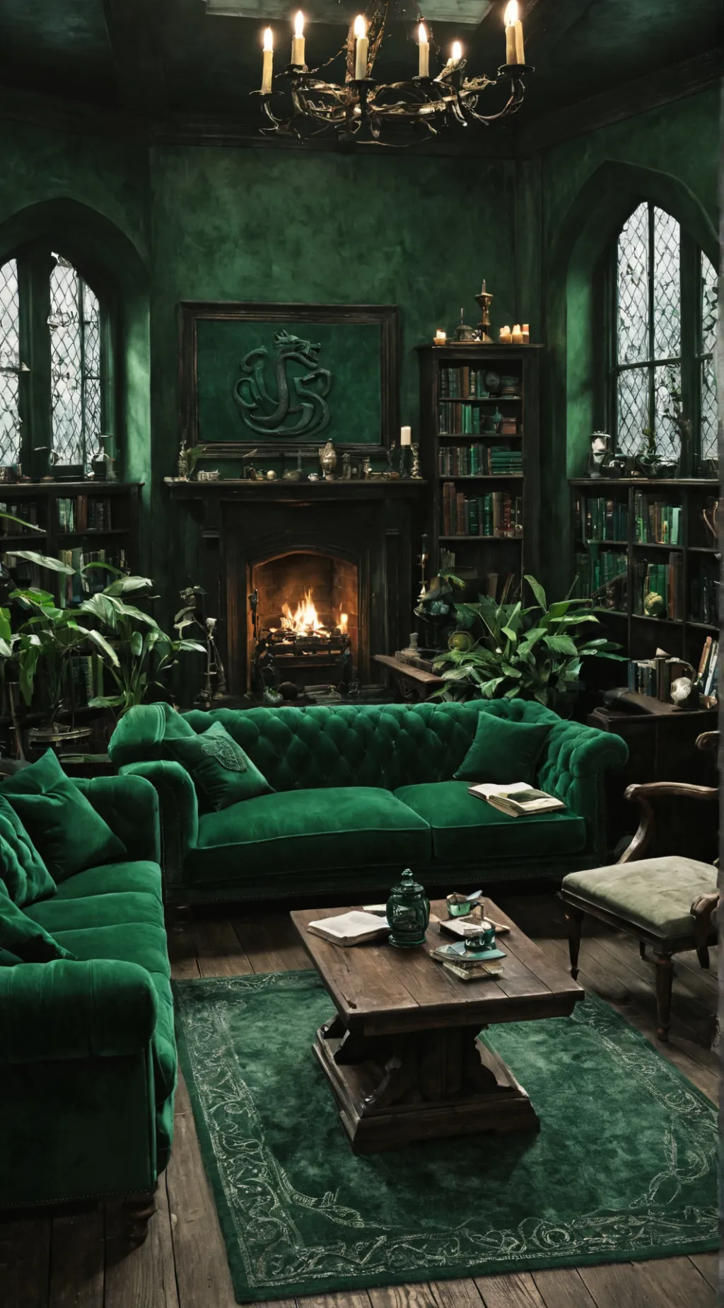 ai character: Slytherin TorD🐍 background