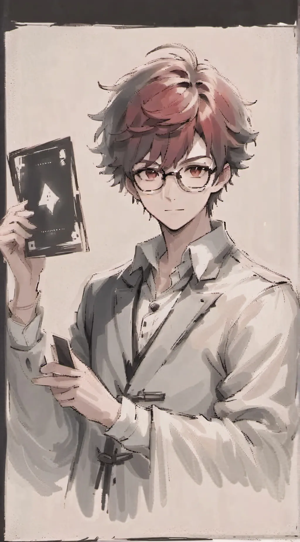 ai character: 🍰🍓~>ⅬᏋʘ♡ background