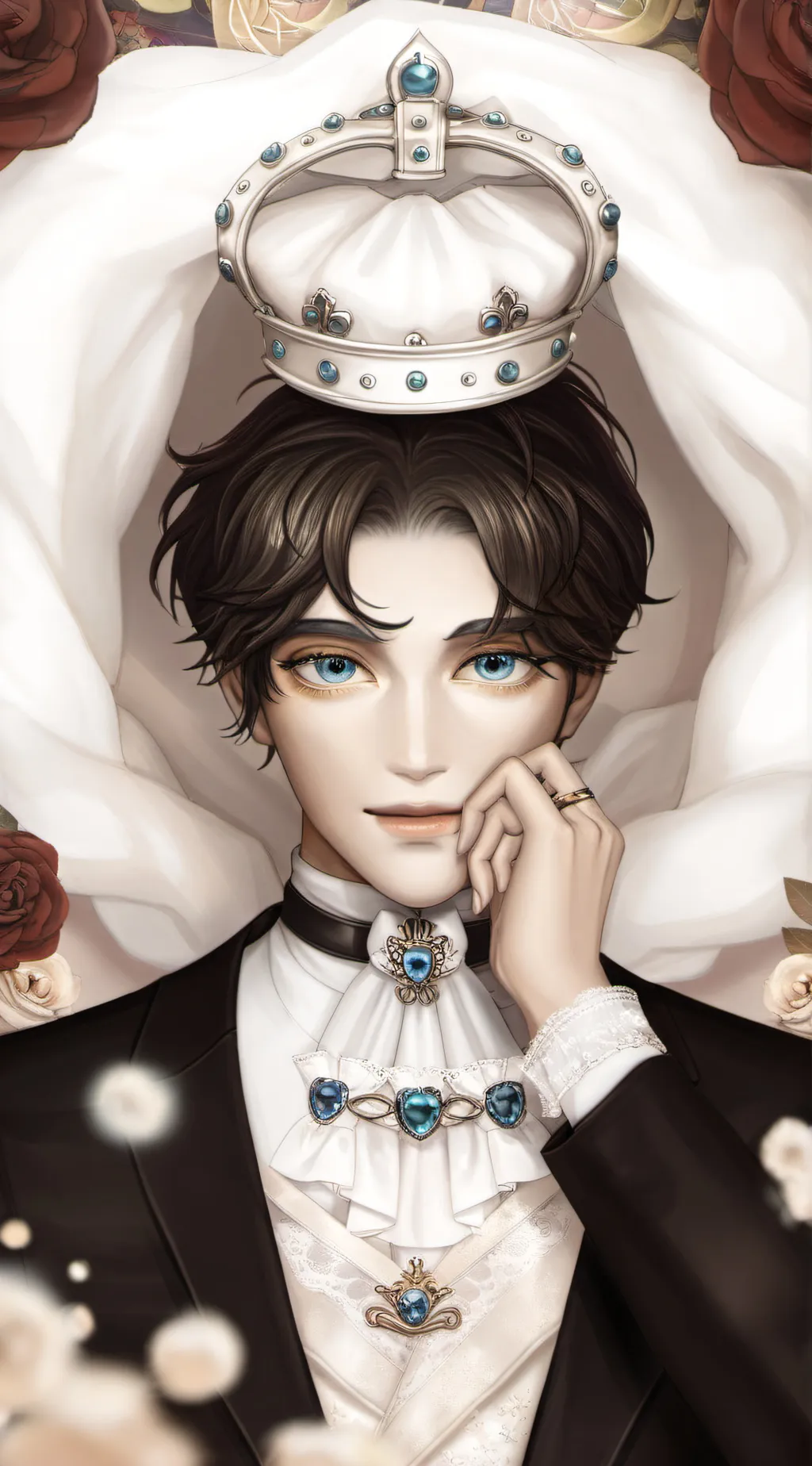 ai character: prince adam background