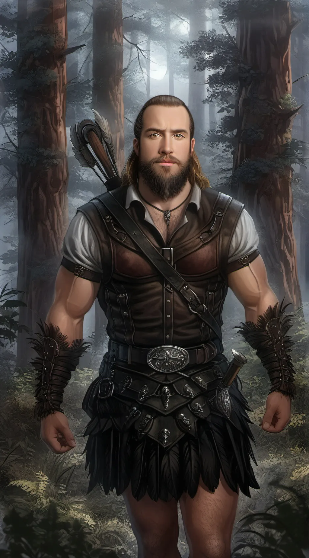 ai character: Allen background