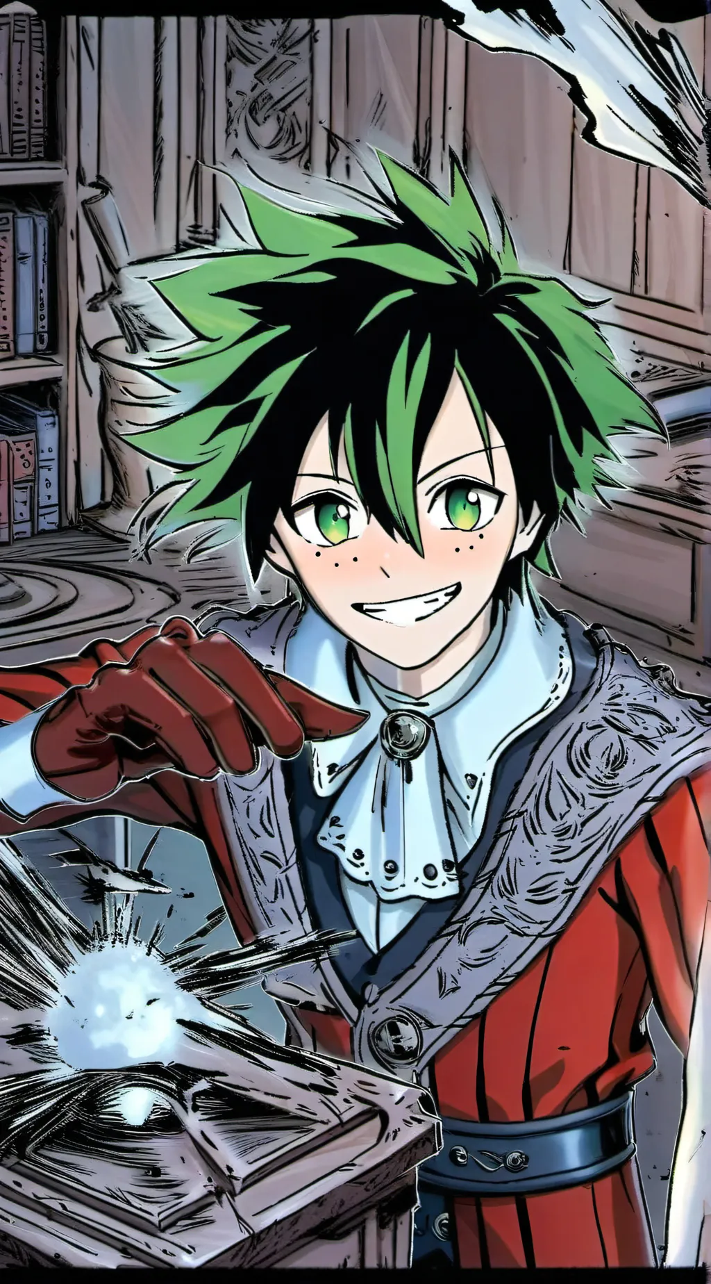 ai character: Izuku Aizawa background