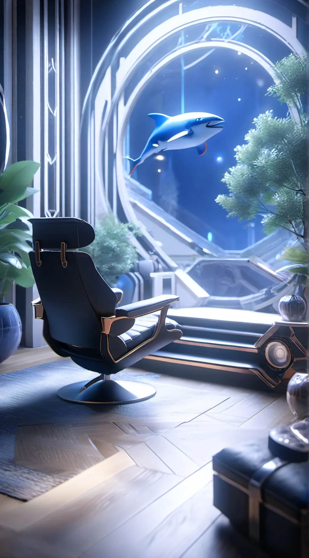 ai character: random stuff background